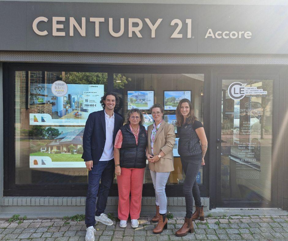 l'équipe de l'agence Accore