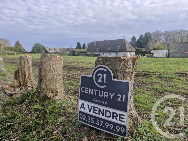 terrain à vendre - 1125.0 m2 - BLOSSEVILLE - 76 - HAUTE-NORMANDIE - Century 21 Accore